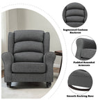Fabien - Rocking Chair - Gray