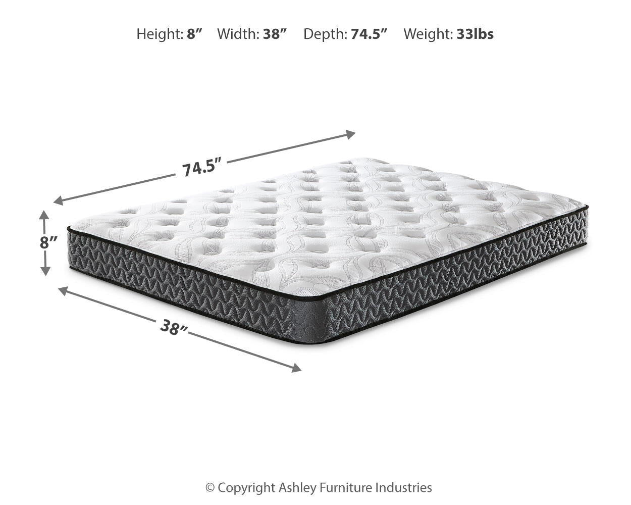 8 Inch Bonnell Hybrid - Hybrid Mattress