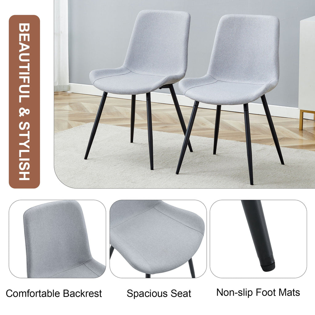 Modern Medieval Style Restaurant Cushioned Chairs With Suede Backrests
