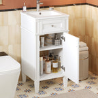 French Style Bathroom Vanity With Sink