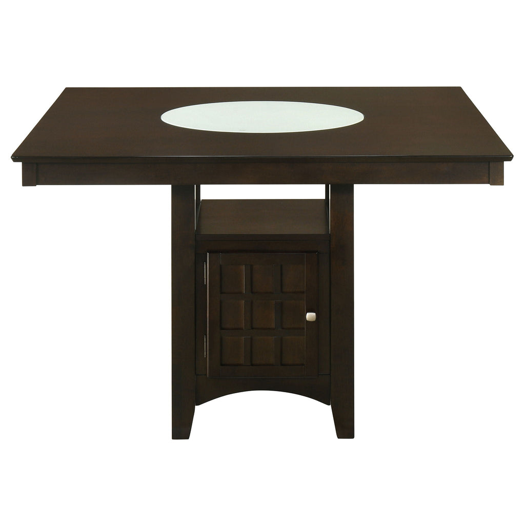 Gabriel 7-piece Square Counter Height Dining Set Cappuccino