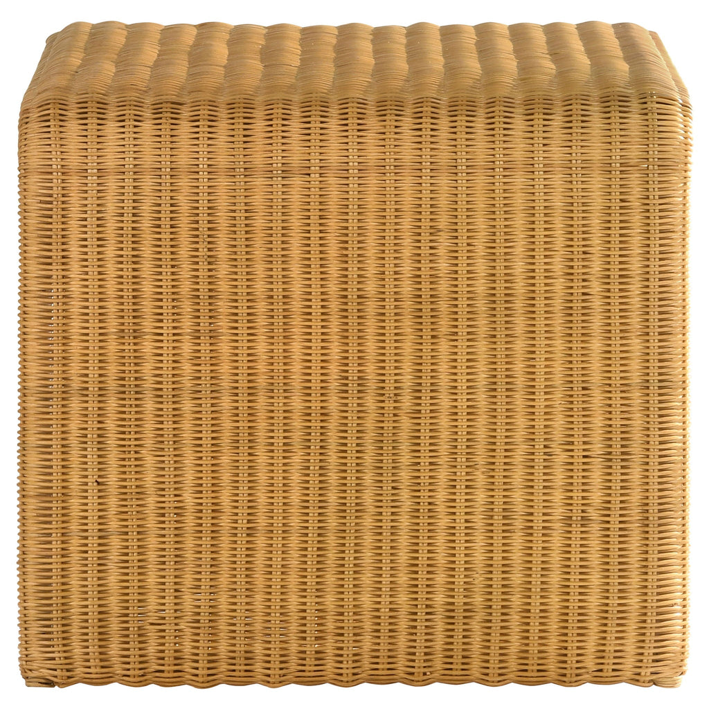 Cahya 2-piece Rattan Coffee and End Table Set Natural