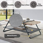 Brantley - Coffee Table - Oak & Sandy Gray