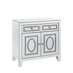 Noralie - Cabinet - Mirrored & Faux Diamonds