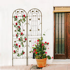 Metal Garden Trellis Rustproof Trellis For Climbing Plant Outdoor Flower Support