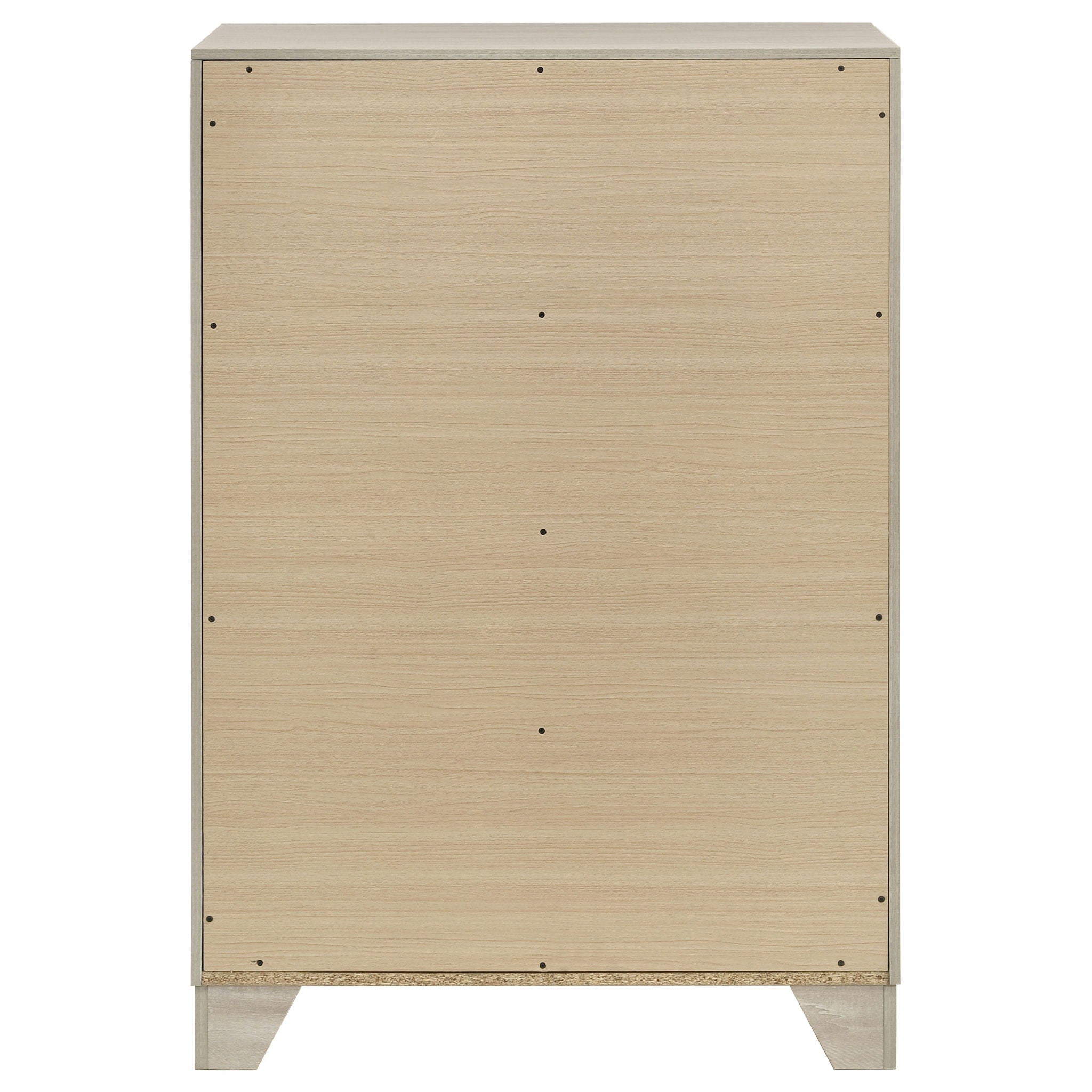 Trenton 4-drawer Bedroom Chest of Drawers Rustic Cream