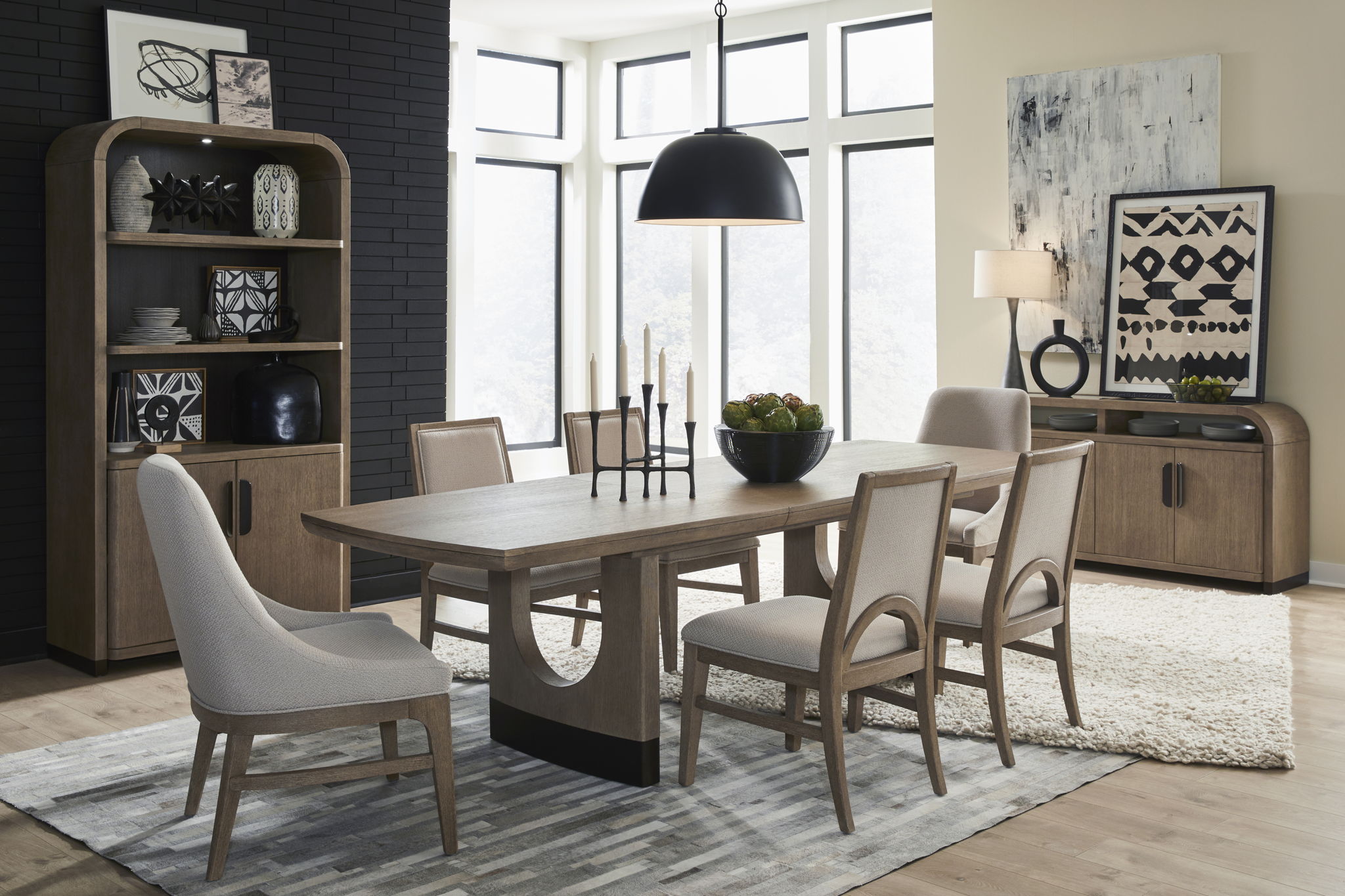 Tristan - Dining Cabinet - Swiss Coffee