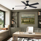 Reversible Motor Integrated LED Dimmable Ceiling Fan With Light
