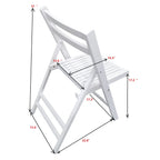 Folding Special Event Chair, Foldable Style (Set of 4)