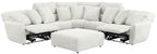 Majesty - Deep Seating Power Reclining Sectional And Ottoman