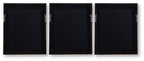 Hendridge - Wall Art Set (Set of 3) - Taupe / White