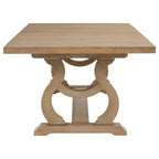 Brockway 104-inch Extension Leaf Dining Table Barley Brown