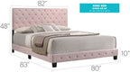 Luxurious Upholstered Bed