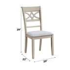 Ferris - Side Chair (Set of 2) - Antique Gray