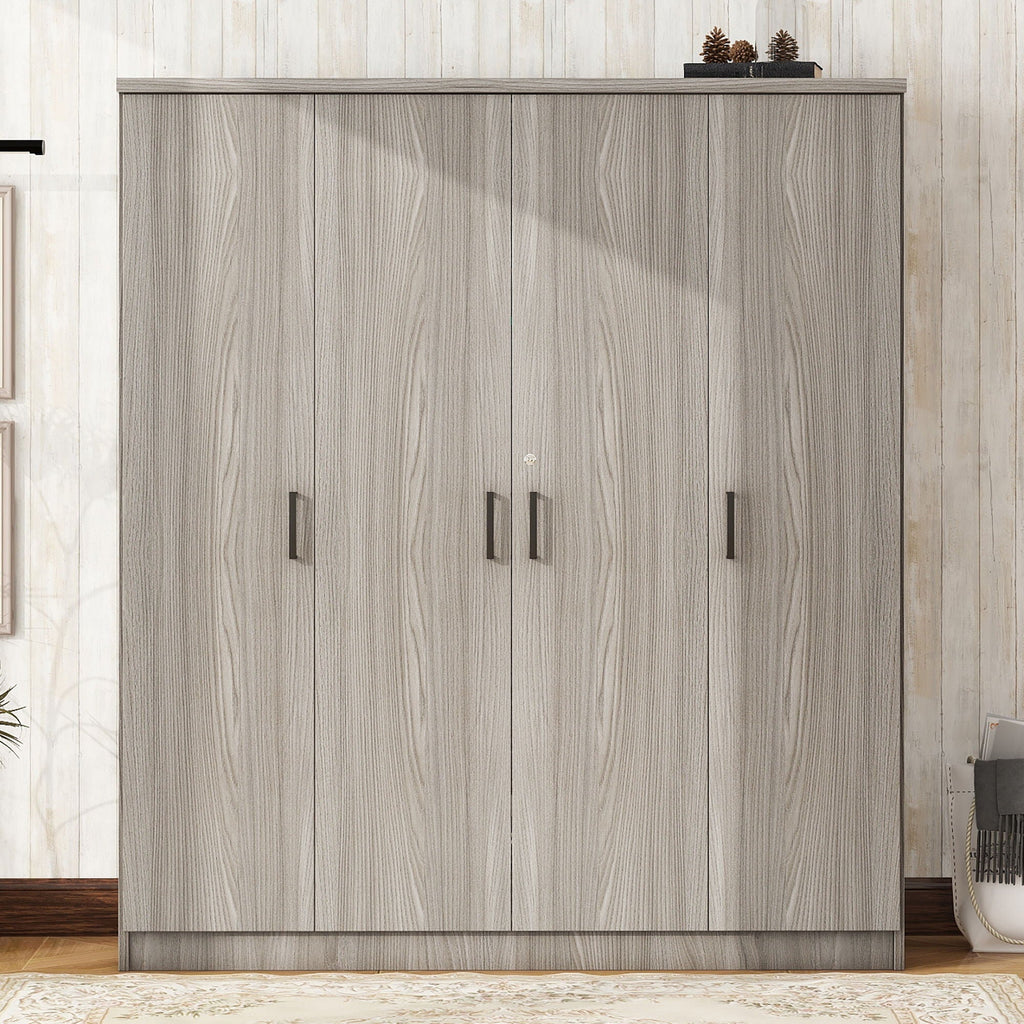 4 Door Wardrobe With 1 Drawer