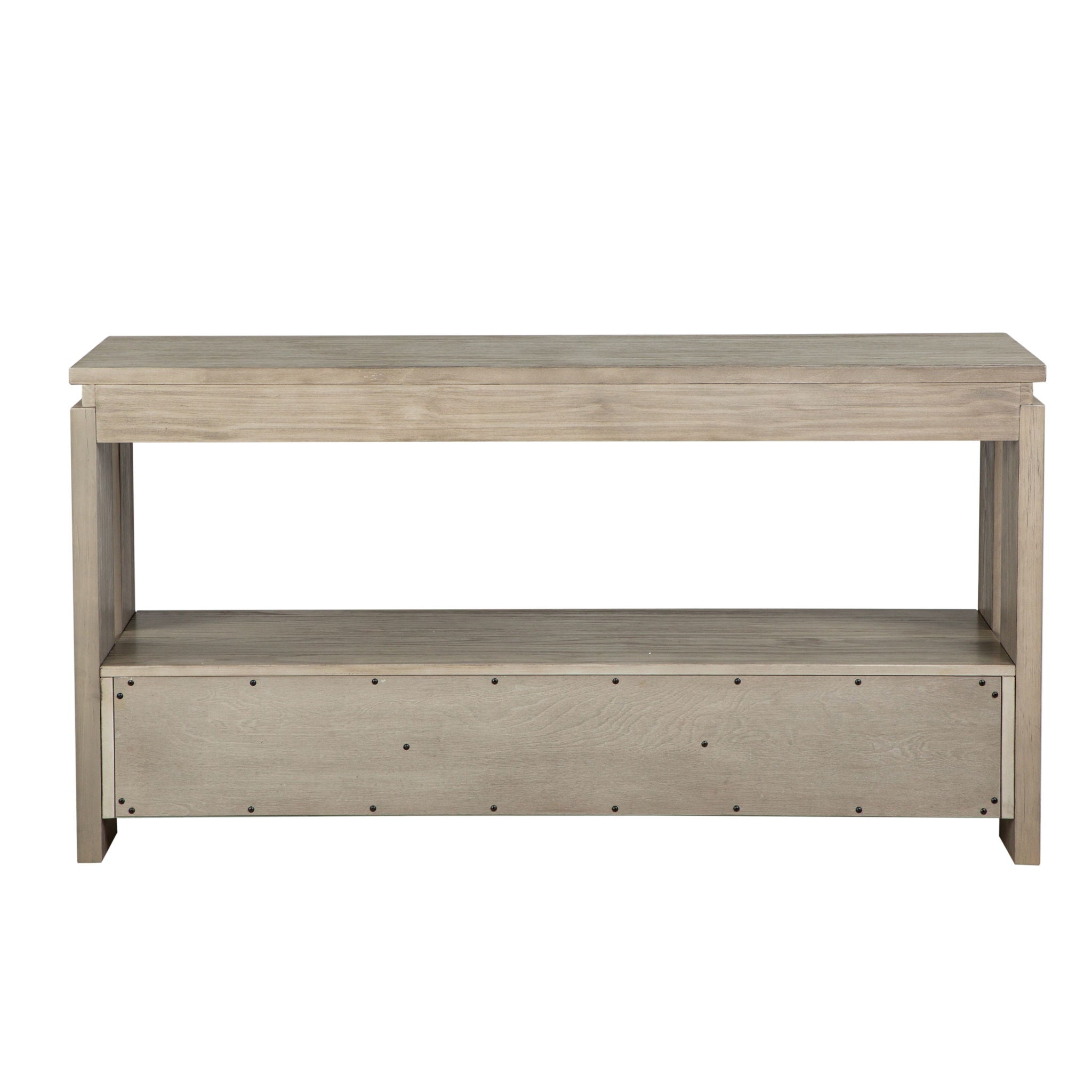 Conrad - Rectangular Sofa Table - Stone Harbor Gray