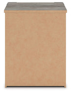 Frandern - Two Drawer Night Stand - Gray