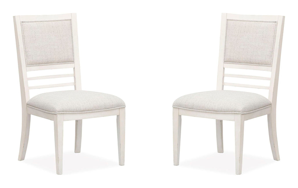 Echo Isles - Upholstered Side Chair (Set of 2) - Sea Pearl And Driftwood
