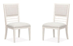 Echo Isles - Upholstered Side Chair (Set of 2) - Sea Pearl And Driftwood