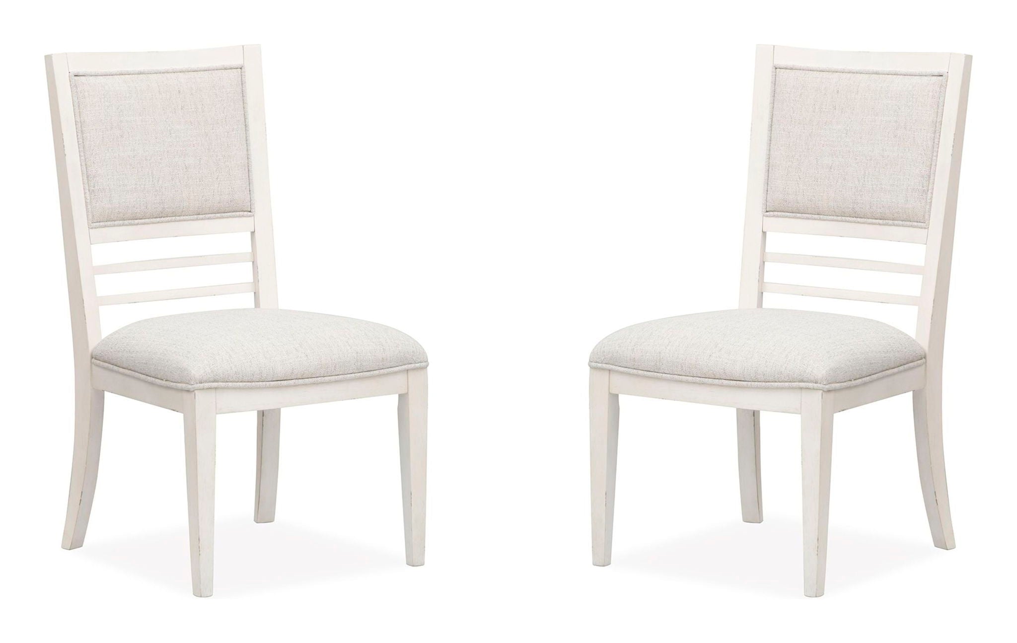 Echo Isles - Upholstered Side Chair (Set of 2) - Sea Pearl And Driftwood