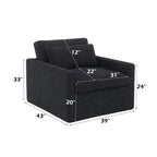 Frederick - Swivel Chair With Pillow