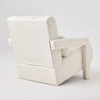 Modern Upholstered Accent Chair, Comfortable Fabric With A Pillow For Living Room