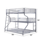 Caius II - Triple Bunk Bed