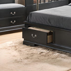 Upholstered Panel Sleigh Bed Design