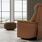 Bentley - Swivel Glider Recliner With Manual Adjustable Headrest & Footrest