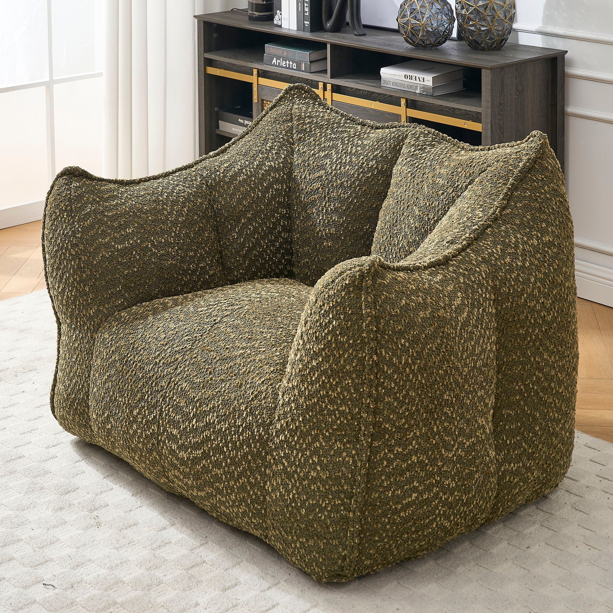 Comfortable Sofa Chairs With Highly Resilient Foam For Living Rooms And Bedrooms