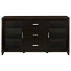 Lewes 4-piece 60-inch TV Entertainment Center Cappuccino
