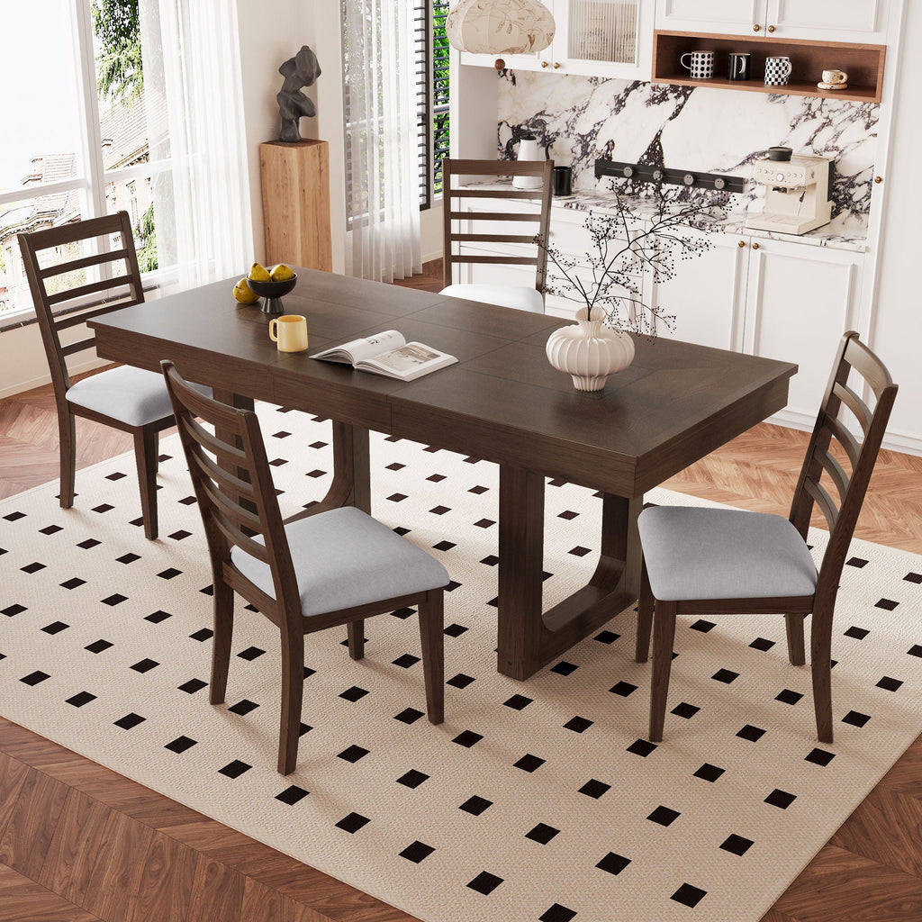 Upholstered Armless Chairs With High Ladder Back