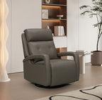 Gilbert - Power Swivel Glider Recliner With Power Recline, Power Headrest And Power Lumbar