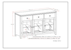 Cosmopolitan - Handcrafted Sideboard Buffet