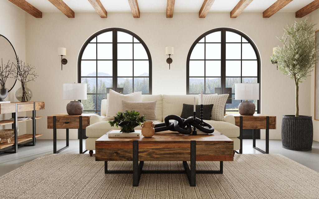 Prescott - Modern Reclaimed Wood Table