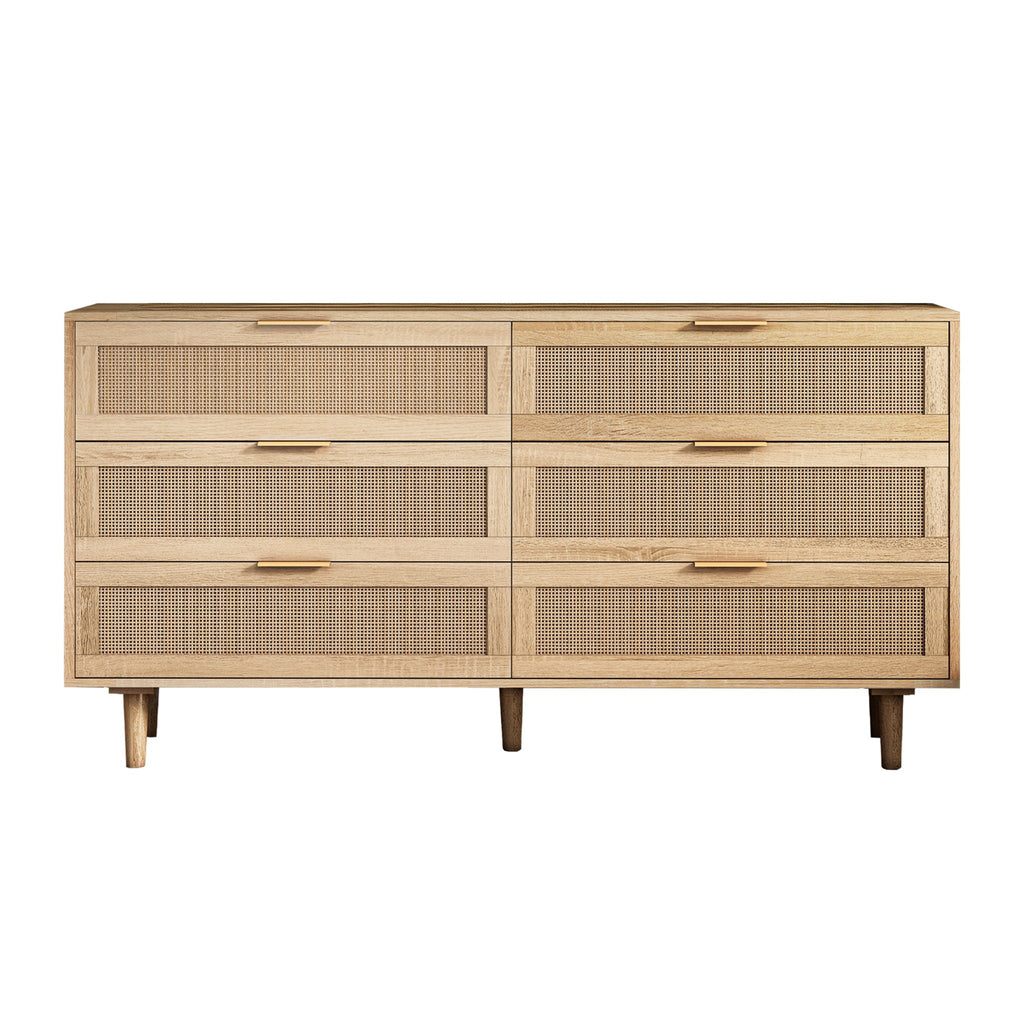 Modern 6 Drawer Storage Cabinet For Bedroom