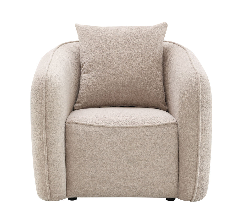 Keith - Chair With 1 Matching Color Toss Pillows