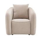 Keith - Chair With 1 Matching Color Toss Pillows