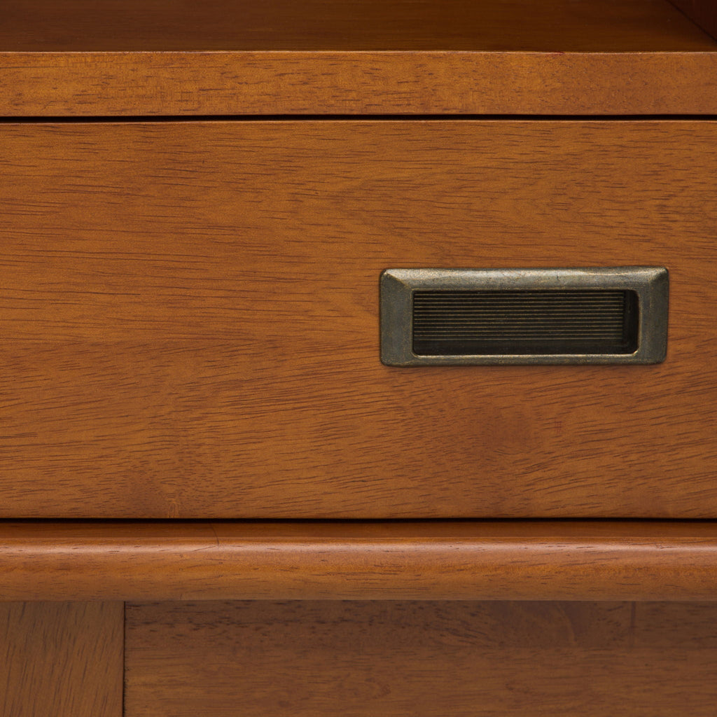 Draper - Mid Century Wide Bookcase And Storage Unit