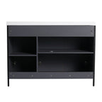 Contemporary Freestanding Bathroom Vanity With Adjustable Shelves