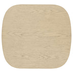 Kailani 2-piece Coastal Coffee and End Table Set Beige Oak