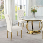 Modern Design Upholstered Dining Chair (Set of 2)