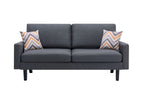 Bahamas - Minimalistic Sofa With 2 Throw Pillows