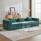 Convertible Floor Sofa Bed, Boneless Modular Sectional Sofa For Living Room