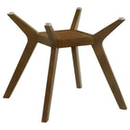 Paxton Square Wood Dining Table Base Brown
