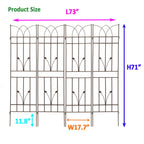 Metal Garden Trellis Rustproof For Climbing Plants Outdoor Flower Support