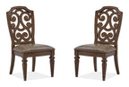 Durango - Wood Dining Side Chair With Upholstered Seat (Set of 2) - Willadeene Brown