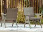 Cliff Trails - Rocking Arm Chair (Set of 2) - Beige