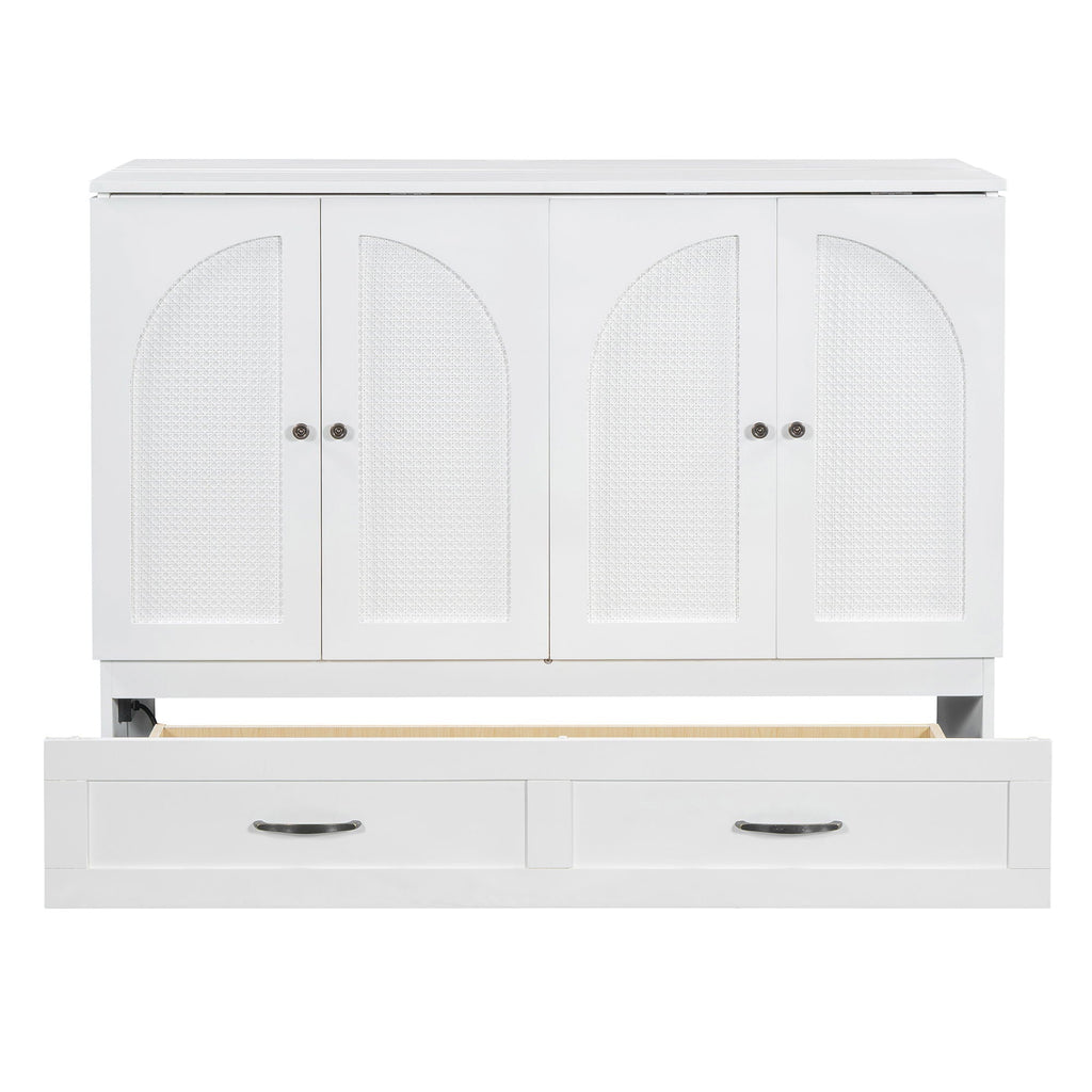 Murphy Bed With Large Drawers