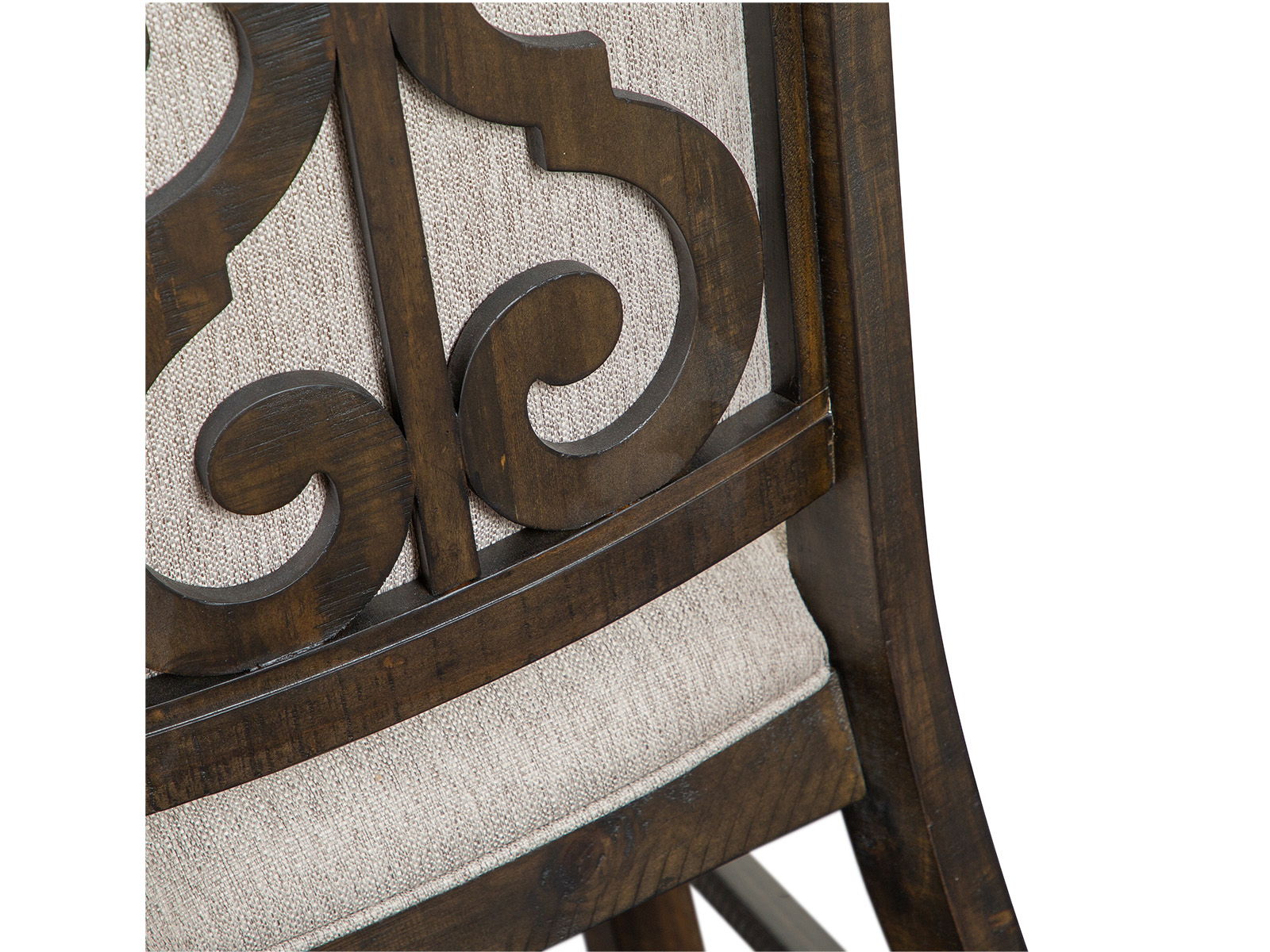 Bellamy - Dining Side Chair With Upholstered Seat & Back (Set of 2) - Peppercorn